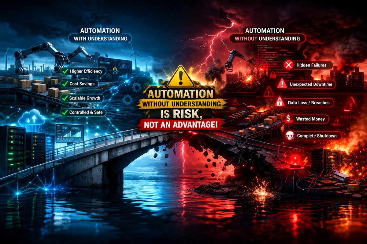 Automation Without Understanding Is a Risk, Not an Advantage