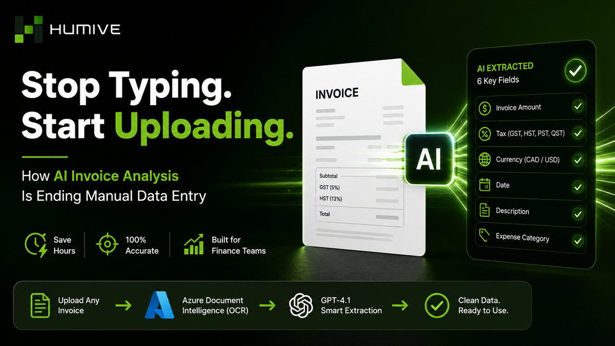Stop Typing. Start Uploading. — How AI Invoice Analysis Is Ending Manual Data Entry